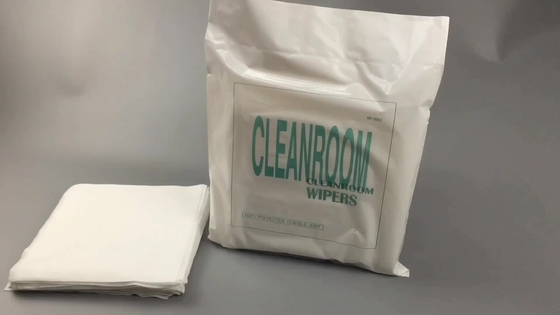 Spunlace Nonwoven Lint Free Cleanroom Paper Wiper สำหรับการทำความสะอาด PCB SMT