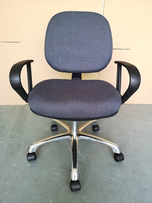 เก้าอี้ร่าง ESD แบบปรับได้สามระดับ, เก้าอี้แล็บที่สะดวกสบายพร้อมที่เท้าแขน
