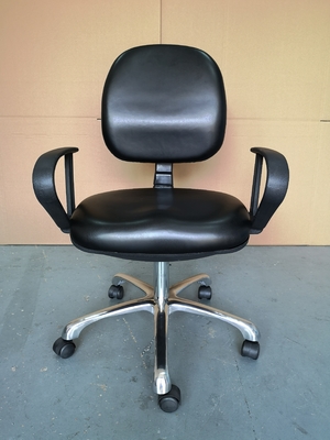 เก้าอี้ ESD ความแข็งแรงสูงพร้อมที่เท้าแขนมัลติฟังก์ชั่นขนาด 420 * 400 มม