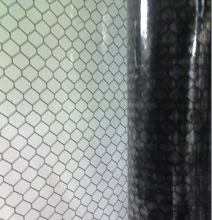 ห้องสะอาด ESD ผ้าม่าน PVC ใส / สีดํา Grid ผ้าม่านกันสภาพ