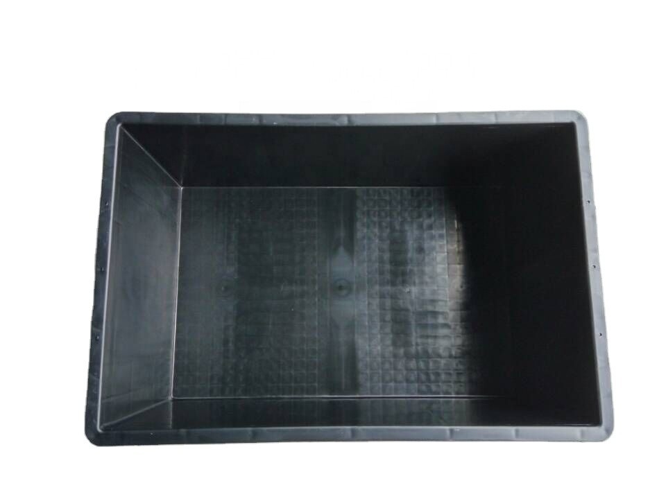Conductive 600*400*230mm PP ESD Electronic Component tray Boxes