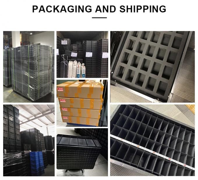 Esd Storage Containers Real ESD Storage Container Industrial Stackable Antistatic Plastic Box