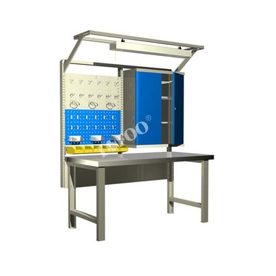 ESD Workbench สําหรับห้องสะอาด Lab ESD โต๊ะทํางาน โต๊ะทํางานสําหรับเครื่องมืออิเล็กทรอนิกส์