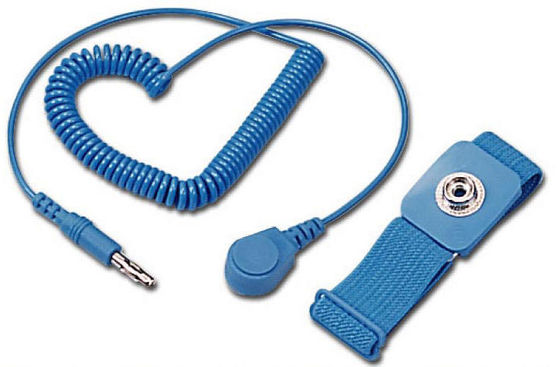 สายรัดข้อมือกันสแตตติก สายรัดข้อมือ ESD ปรับได้ สายรัดการปล่อยไฟฟ้าสแตตติก