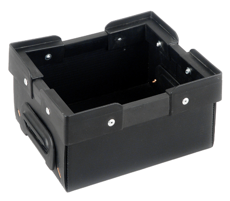 ESD PP กระดาษ corrugated แอนติสแตตติก พลาสติกกระดาษ hollow กล่องกระดาษกล่อง PP สามารถใช้ได้อีกครั้ง