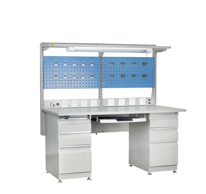 สายการผลิตการประกอบ ESD Workbench โต๊ะโรงงานอุตสาหกรรม
