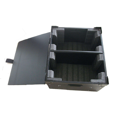 ESD กล่องพลาสติกแบบกระบอกต่อรองความสั่นคงกล่อง Correx ที่สามารถใช้ได้ใหม่