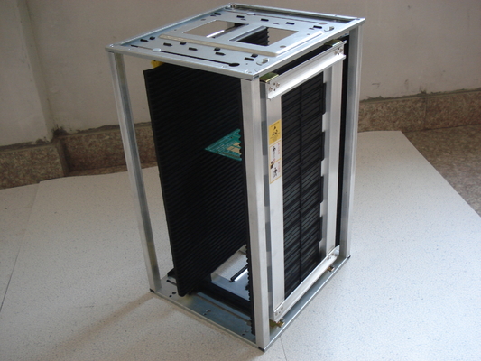 355*320*563mm มือถือประเภทโลหะ ESD PCB Magazine Rack สําหรับ SMT และ PCB Assembly