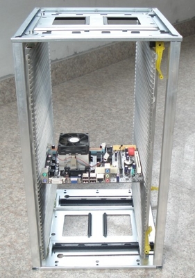 อุณหภูมิสูงทนทาน ESD วารสาร Rack PCB รถเก็บ