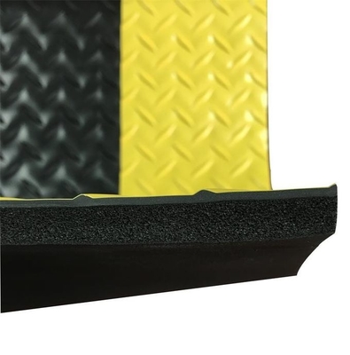 สีเหลืองและสีดํา ESD ยาง fWith PVC / EPDM โฟม / วัสดุยาง