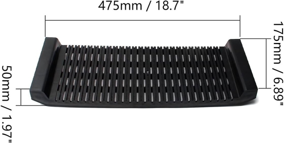 U Type PCB Tray ESD ชั้นวางสินค้า รีฟการหมุนเวียน ESD รีฟการหมุนเวียน