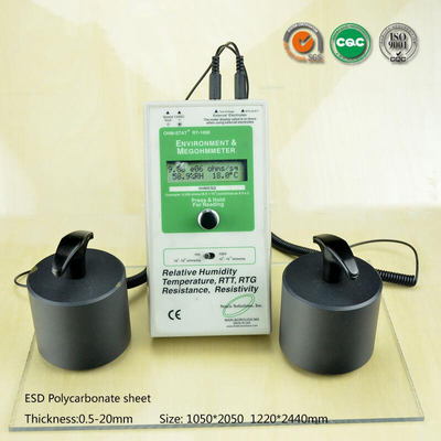 แอนติสตาติก ESD พลาสติกบอร์ด PMMA แอนติสตาติก