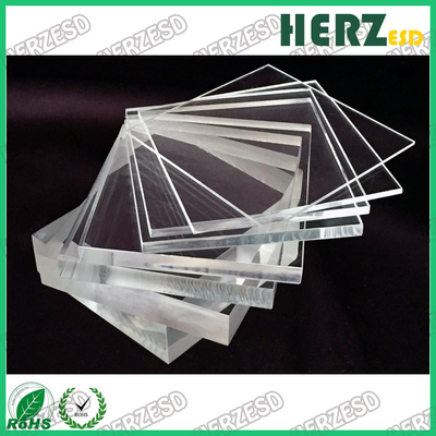 ESD แอนติสแตติก แอคริลิกชีท PMMA พลาสติกบอร์ด สะอาดสแตติก Disspasive plexi กระจกแก้ว