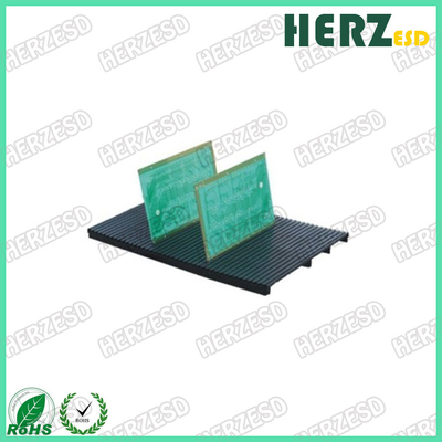 ESD PCB Racks พลาสติก PCB กระจก Anti Static ดํา