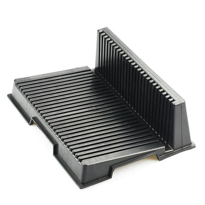 แอนติสตาติก PCB Rack สําหรับผลิตภัณฑ์อิเล็กทรอนิกส์ แอนติสตาติก L-Type Circulation Rack esd PCB rack