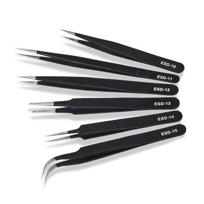 อิเล็กทรอนิกส์ความละเอียดสูง ซ่อมโทรศัพท์ Anti Static Clearnroom Pinzers