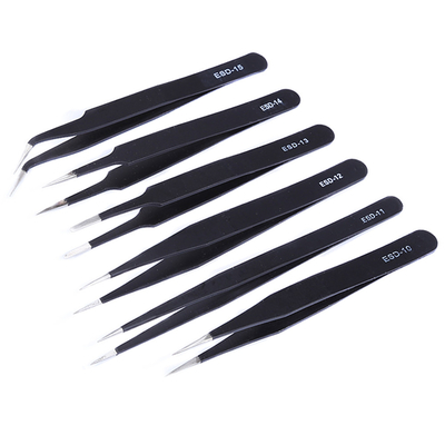 อิเล็กทรอนิกส์ความละเอียดสูง ซ่อมโทรศัพท์ Anti Static Clearnroom Pinzers
