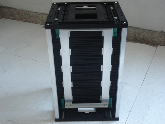 355*320*563mm มือถือประเภทโลหะ ESD PCB Magazine Rack สําหรับ SMT และ PCB Assembly