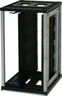 355*320*563mm มือถือประเภทโลหะ ESD PCB Magazine Rack สําหรับ SMT และ PCB Assembly