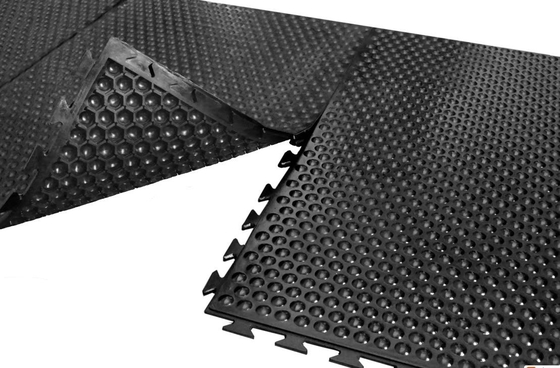 อินเตอร์ล็อค ป้องกันความเหนื่อยล้า ยาง Mating อุตสาหกรรม Bubble Mat Antislip