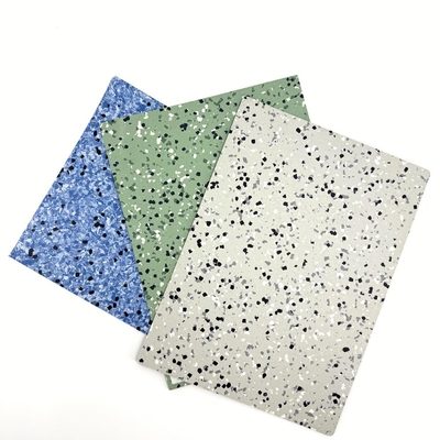 กระเบื้องพื้น PVC ที่นําไฟ Vinyl Anti-static หลายสี PVC ESD กระเบื้องพื้น สําหรับห้องสะอาด