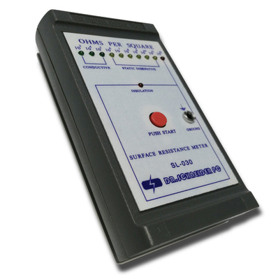 เครื่องวัดความต้านทานพื้นผิว ESD / เครื่องวัดความต้านทานพื้นผิวแบบ Antistatic / เครื่องทดสอบ ESD