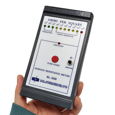 เครื่องวัดความต้านทานพื้นผิว ESD / เครื่องวัดความต้านทานพื้นผิวแบบ Antistatic / เครื่องทดสอบ ESD