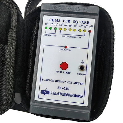 เครื่องวัดความต้านทานพื้นผิว ESD / เครื่องวัดความต้านทานพื้นผิวแบบ Antistatic / เครื่องทดสอบ ESD