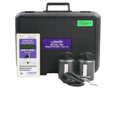 สิ่งแวดล้อมและ Megohmmeter Surface Resistivity Meter ACL 800 เครื่องทดสอบความต้านทานแบบดิจิตอล Megohmmeter