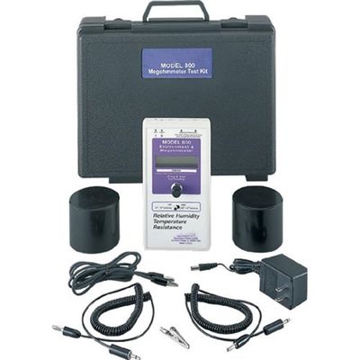 เครื่องวัดความต้านทานพื้นผิว ACL 800 Digital Megohmmeter สำหรับการทดสอบ ESD และความต้านทานต่อสภาพแวดล้อม