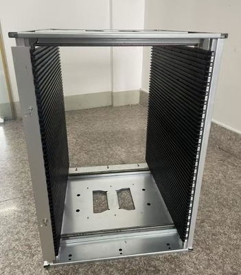 เข็มขัดปรับได้ ESD PCB Magazine Rack แอนติสตาติก SMT PCB Storage Rack
