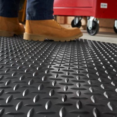 หน่วยงานทํางาน Anti-Fatigue Mat ESD การก่อดินถุงยาง