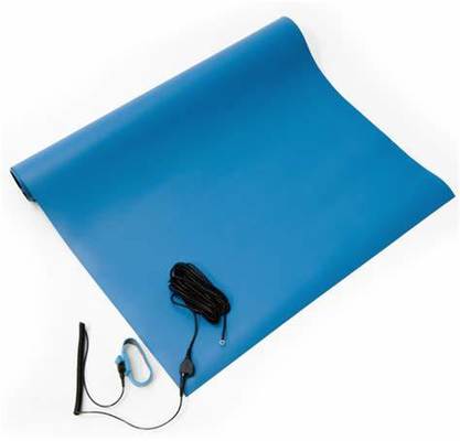 Flame Retardant ESD Rubber Mat 2mm 3mm Thickness 10e6-10e9 Ohm