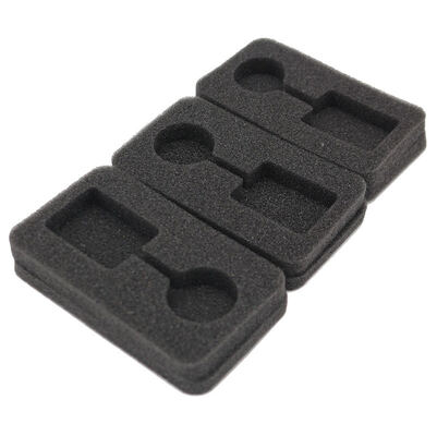 โฟมบรรจุภัณฑ์ ESD รูปทรงเฉพาะ แผ่น PU นำไฟฟ้า หนา 2-500 มม. 10^3-10^6 โอห์ม สำหรับอุปกรณ์อิเล็กทรอนิกส์