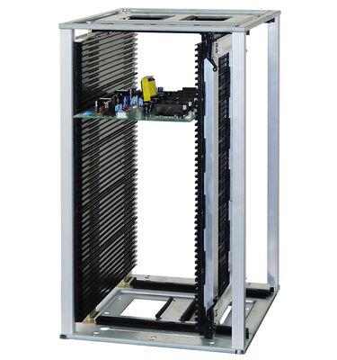 ชั้นวางนิตยสาร PCB ESD สำหรับการจัดเก็บและการจัดการที่ปลอดภัย