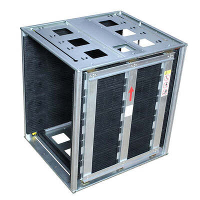 ชั้นวางนิตยสาร PCB ESD สำหรับการจัดเก็บและการจัดการที่ปลอดภัย