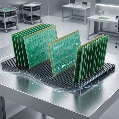 รถเข็นจัดเก็บ PCB ESD แบบปรับได้สำหรับแผงวงจรอิเล็กทรอนิกส์ป้องกันไฟฟ้าสถิต