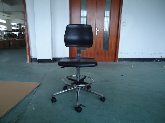 สะดวกสบายในทางปฏิบัติเก้าอี้ ESD งานเคลื่อนไหวที่ราบรื่นเก้าอี้ห้องปฏิบัติการเหมาะกับการทำงาน