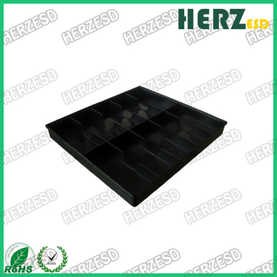 สีดํา PCB ธาตุเก็บ PP พลาสติก Antistatic ESD ตู้ ESD ขัด
