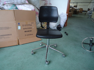 Durable Large Back Anti Static Chair , Ergonomic ESD Chairs Black Color