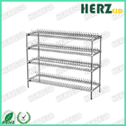 Anti Static Stainless Steel Rack With Wheels ESD Wire Shelf Rack