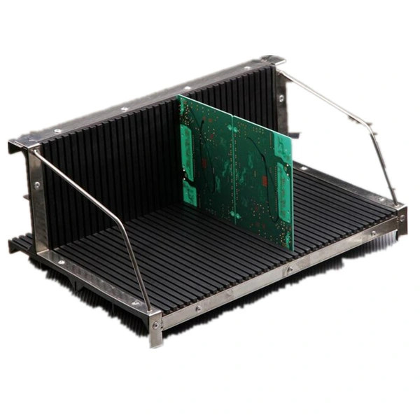 ธรณีตต่อรองสแตตติก ESD ธรณีตต่อรองสแตตติก L แบบ PCB Tray ธรณีตต่อรอง PCB