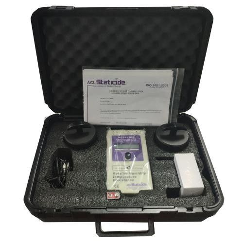 เครื่องวัดความต้านทานผิว ESD Antistic สําหรับการทดสอบวัสดุและการตรวจสอบความสอดคล้องกับสแตติก