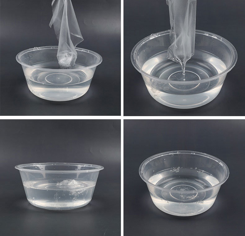 MediumTemperature PVA Water Soluble Poval Film Bag for Medical  Knitted Fabrics