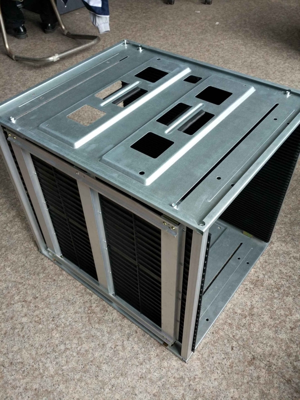 ESD PCB Magazine Rack ESD Magazine Rack การปรับสกรู SMT PCB รางเก็บของ