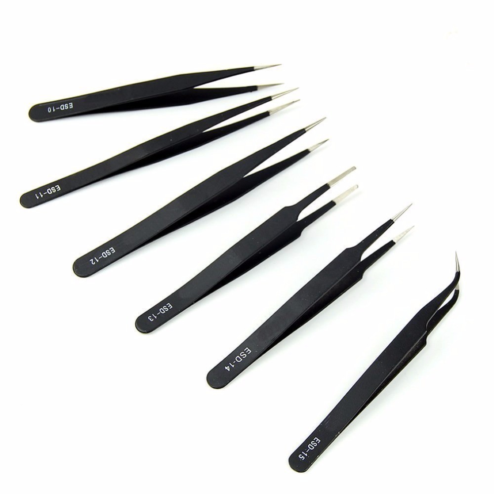 Length 108mm Electrostatic Discharge Tools Black Color ESD-14  Coatings Available